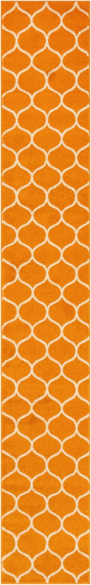 Primary image 2' x 13' Trellis Frieze Runner Rug