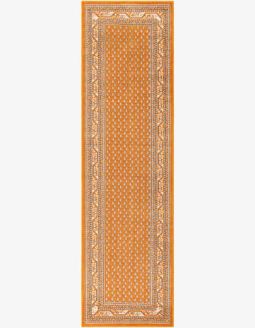 Orange Tribeca Runner Rug