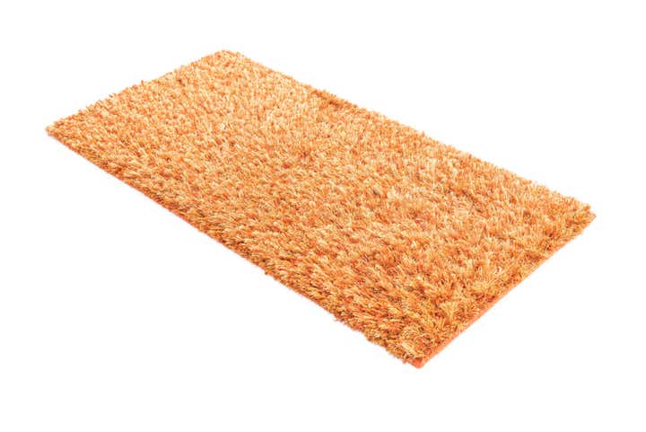 2' 5 x 4' 8 Hand Knotted Two-Tone Shag Oriental Runner Rug