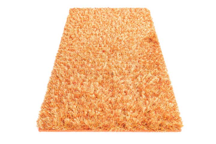 2' 5 x 4' 8 Hand Knotted Two-Tone Shag Oriental Runner Rug