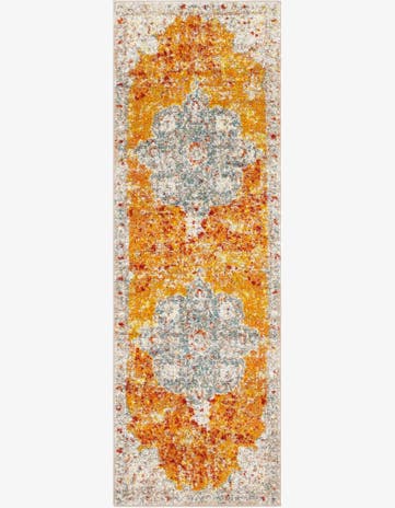 Orange Venice Runner Rug