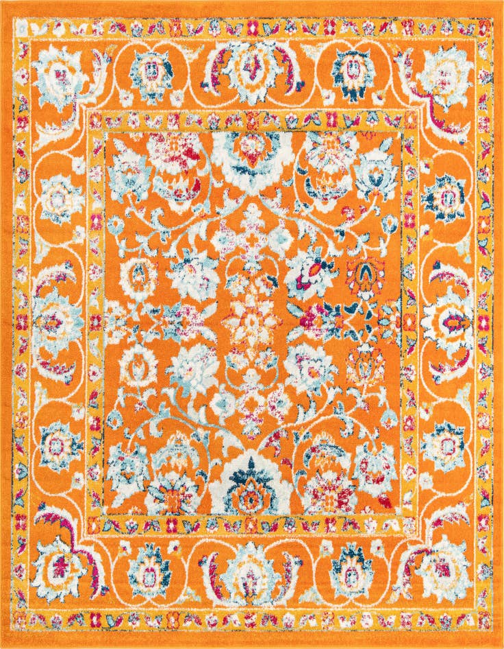 Detail image of 7' 10 x 7' 10 Aurelia Square Rug