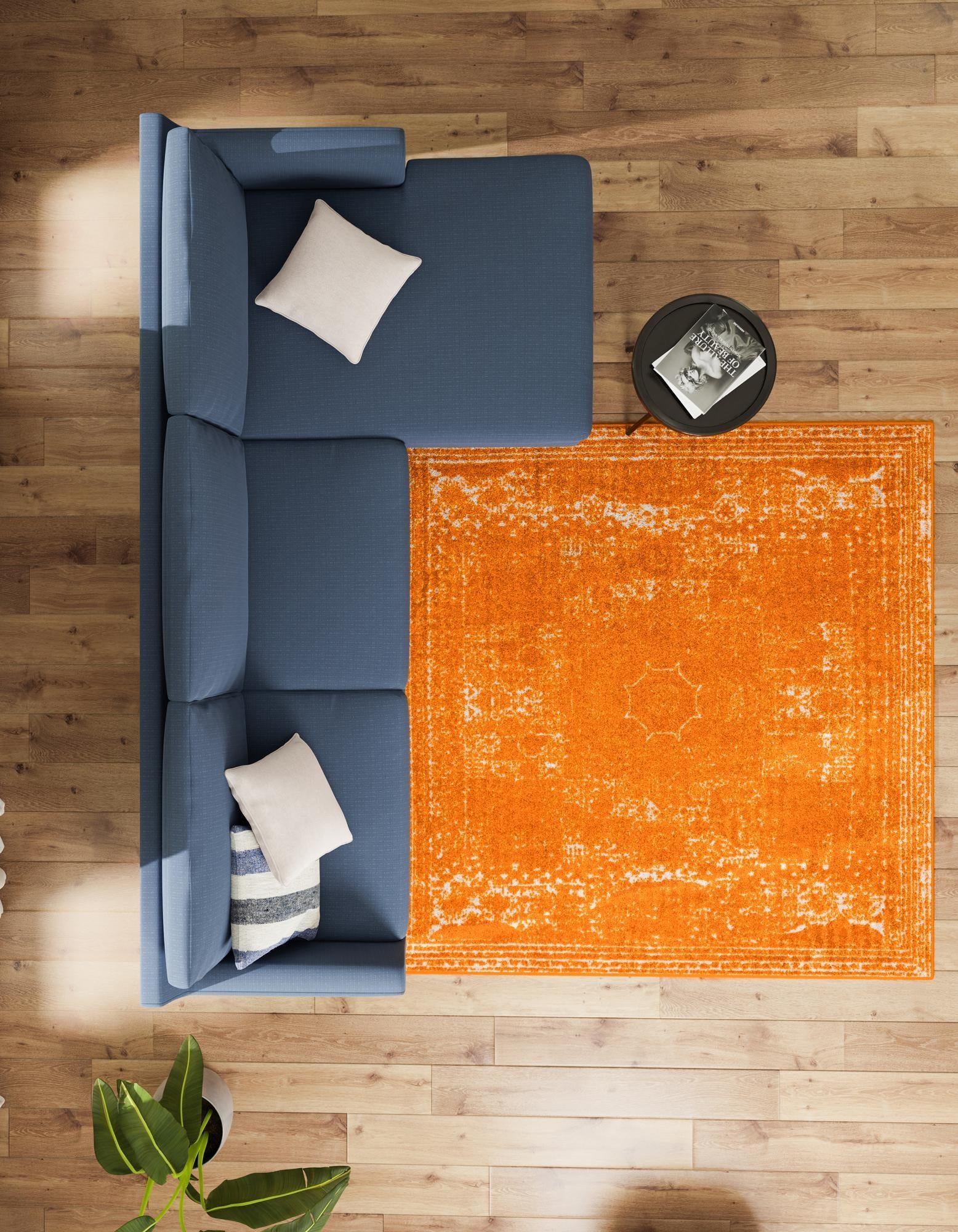 7' 10 x 7' 10 Bexley Square Rug