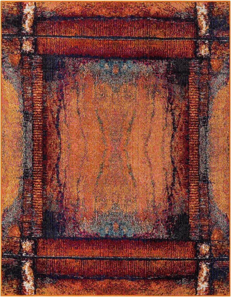 Detail image of 7' 10 x 7' 10 Washable Casablanca Square Rug