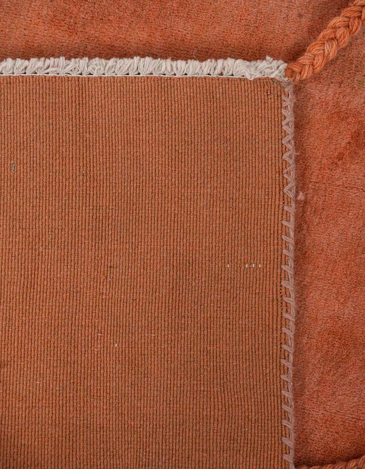 Detail image of 4' 3 x 4' 7  Hand Knotted Gabbeh Wool Square Rug