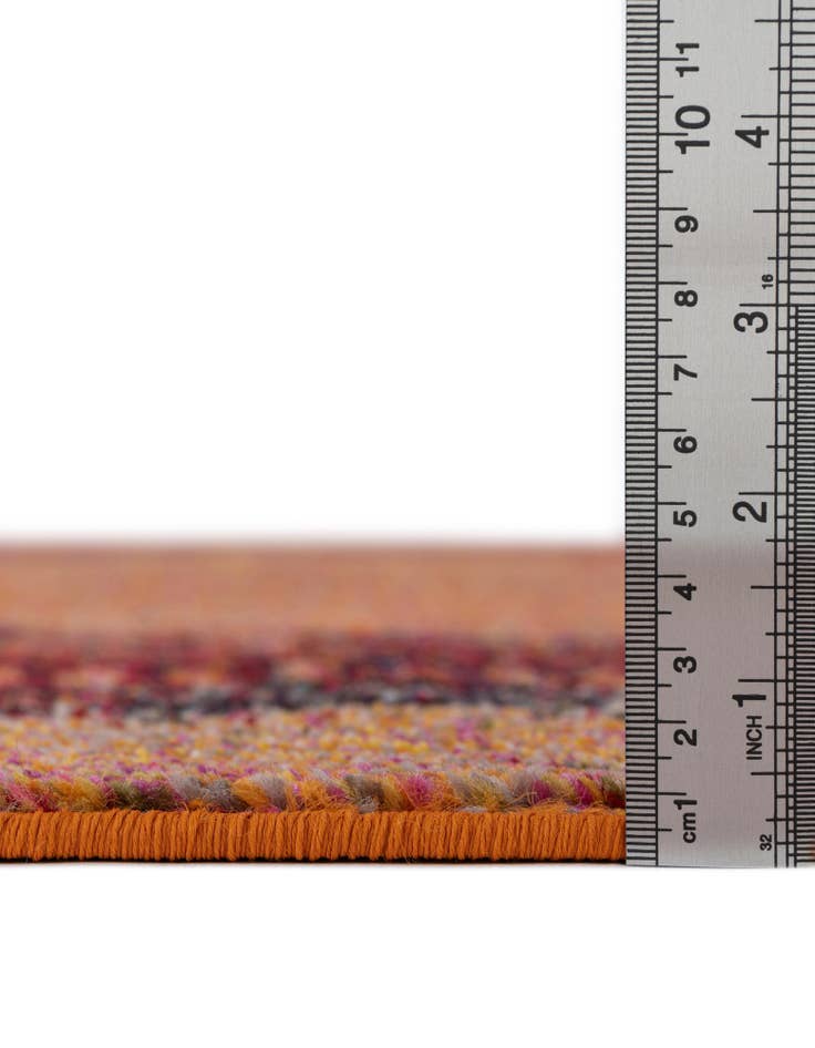 Detail image of 7' 10 x 7' 10 Washable Hyacinth Square Rug