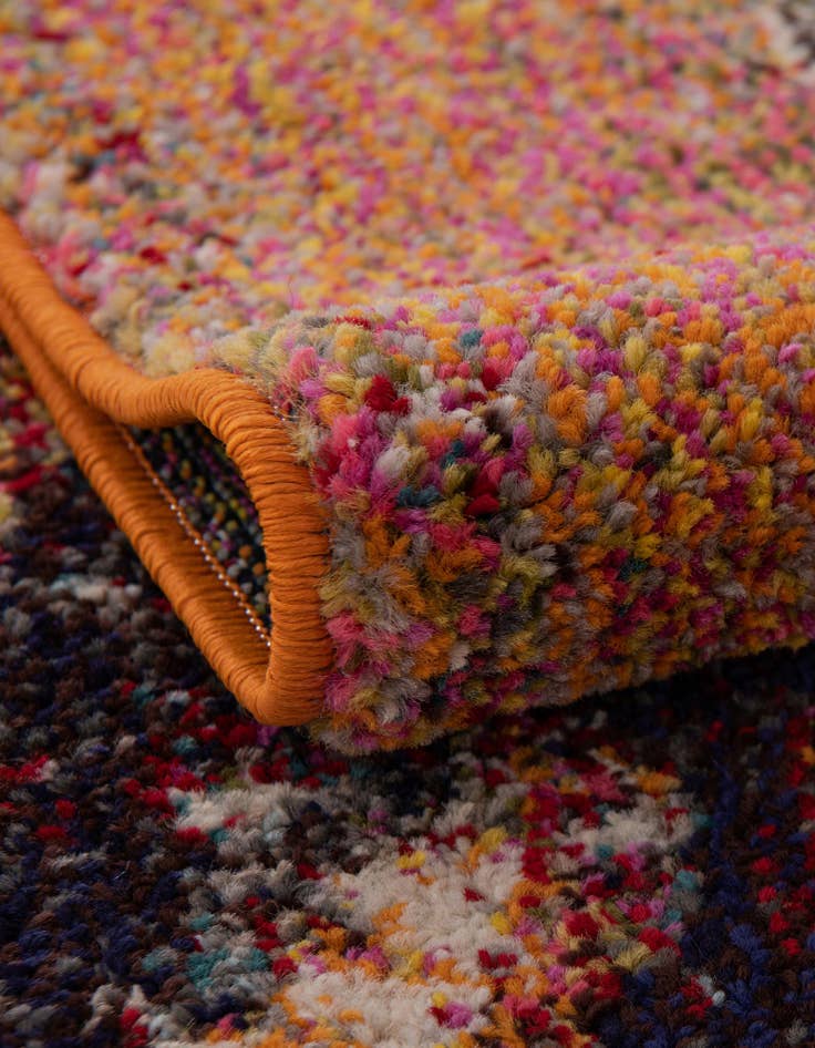 Detail image of 7' 10 x 7' 10 Washable Hyacinth Square Rug