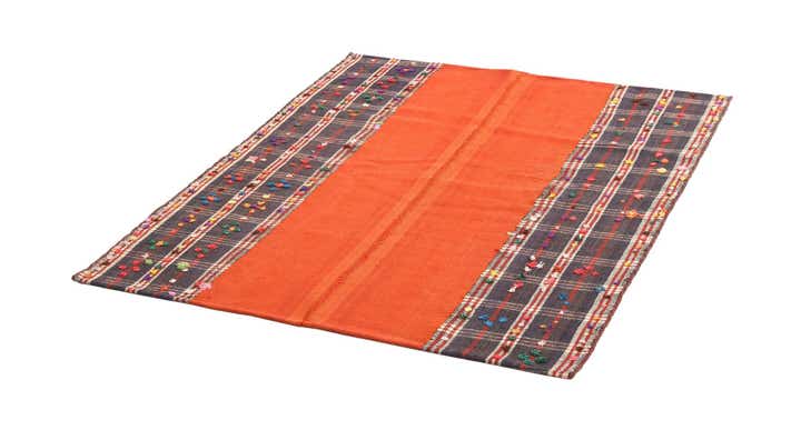 4' 1 x 5' 5 Jajim Square Rug
