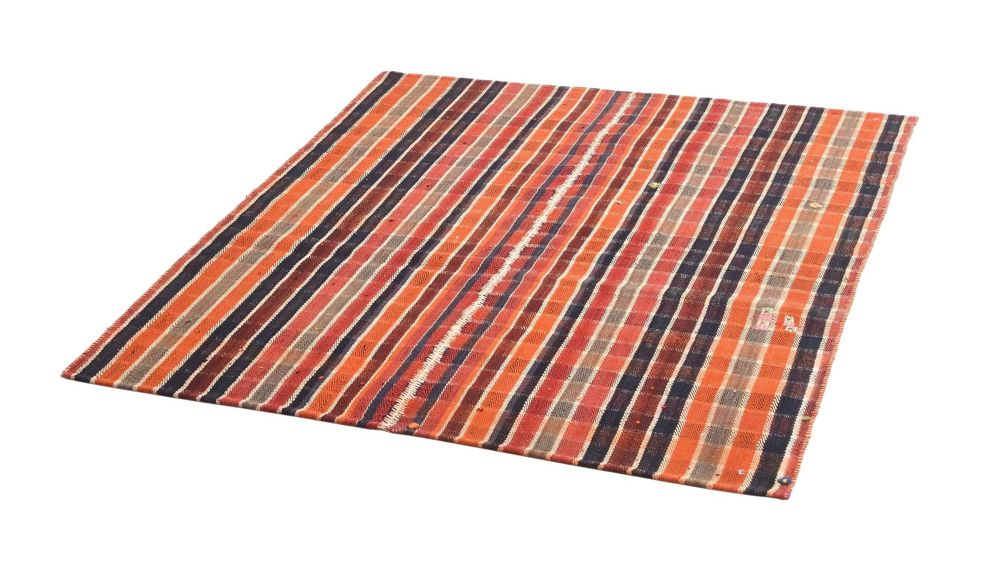4' 10 x 5' 5 Jajim Square Rug