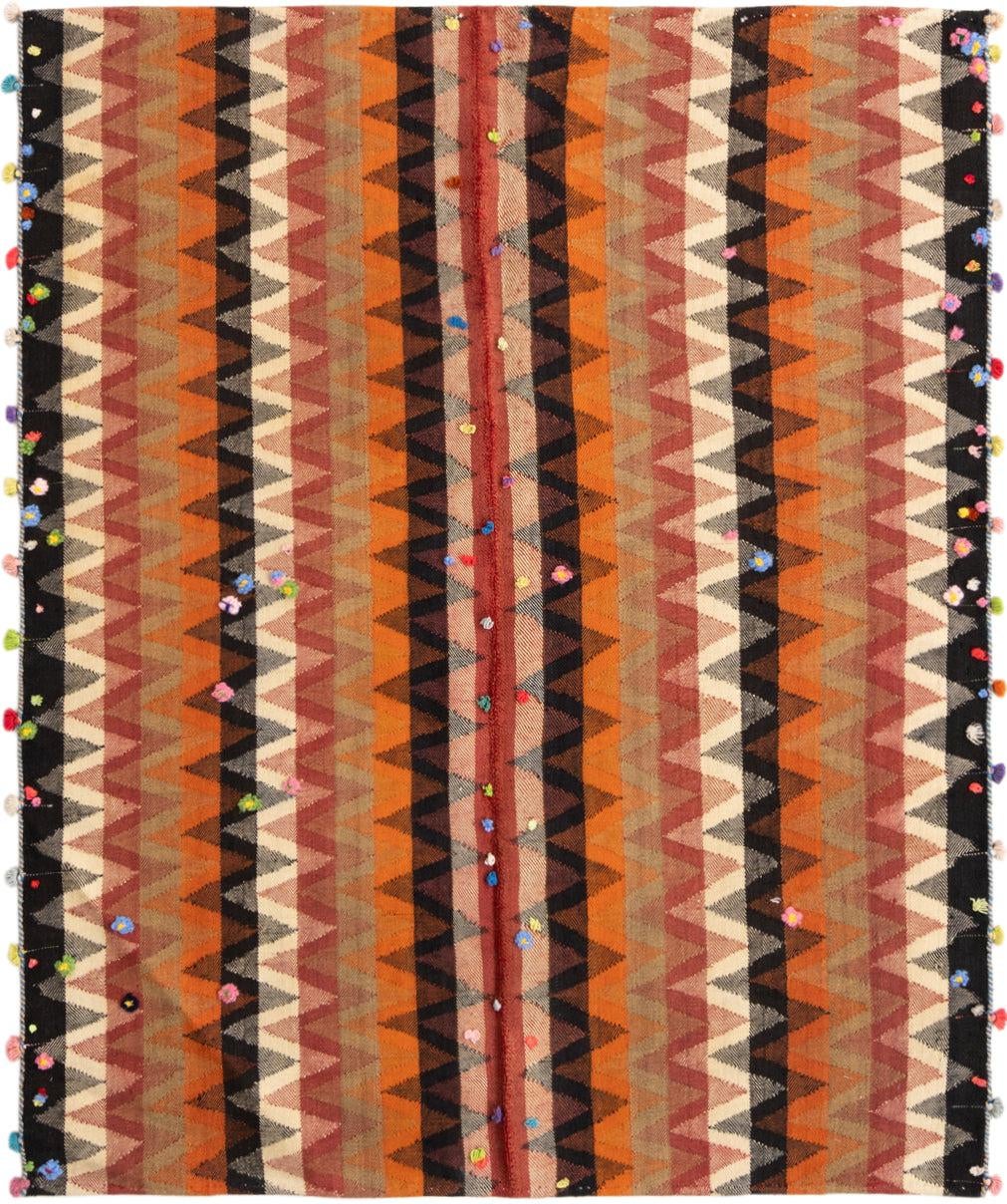4' 4 x 5' 3 Jajim Square Rug