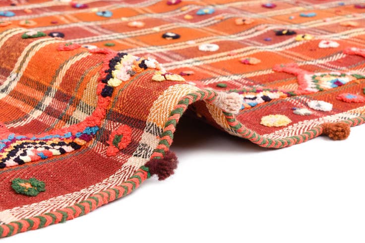Detail image of 4' 9 x 5' 8 Jajim Square Rug