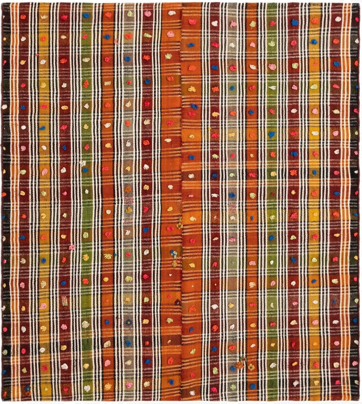 5' 2 x 5' 9 Jajim Square Rug