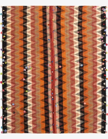 4' 4 x 5' 3 Jajim Square Rug