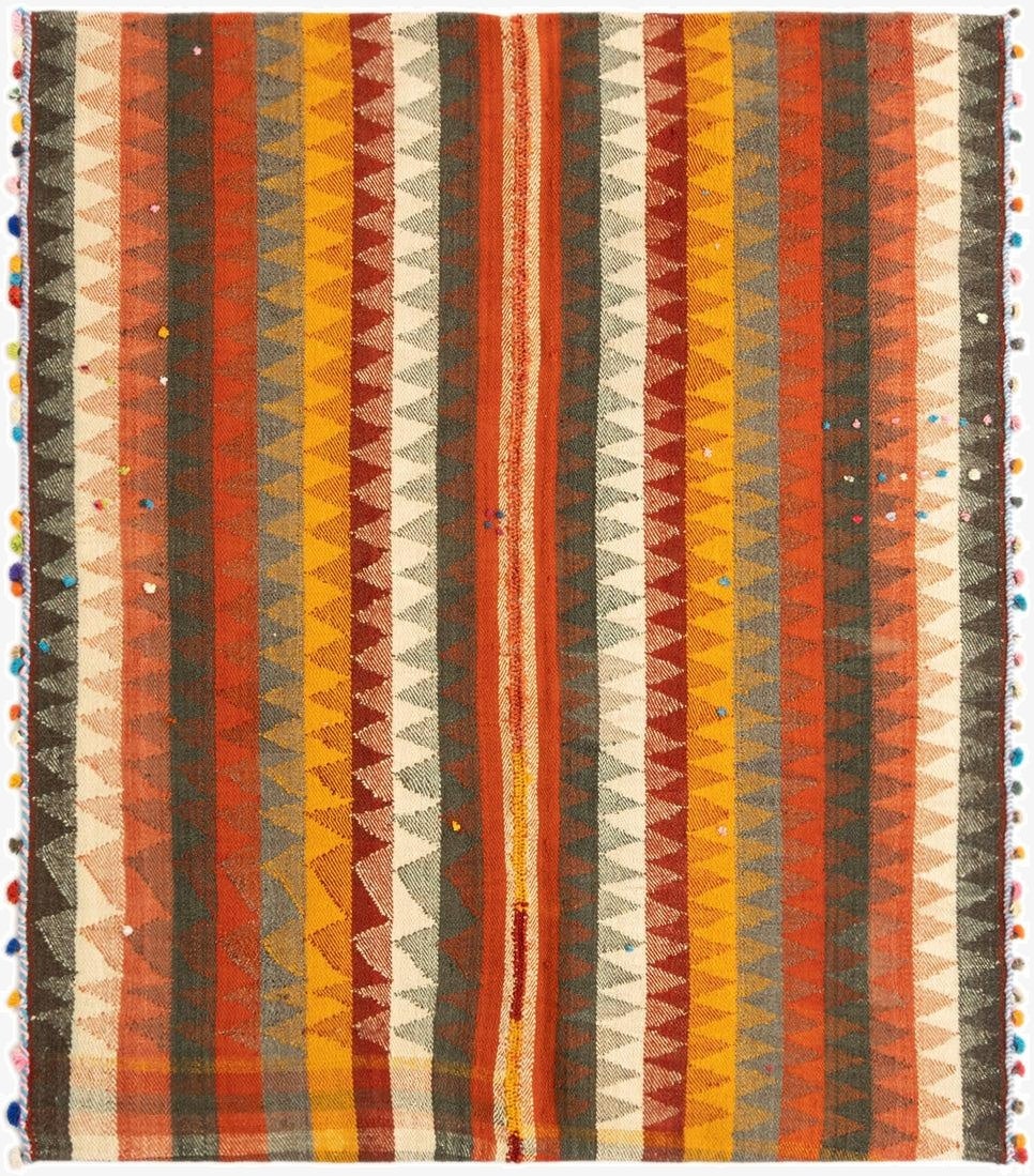 4' 6 x 5' 3 Jajim Square Rug