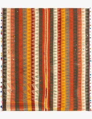 4' 6 x 5' 3 Jajim Square Rug