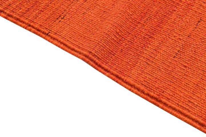 3' 6 x 3' 6 Hand Woven Kilim Fars Wool Square Rug