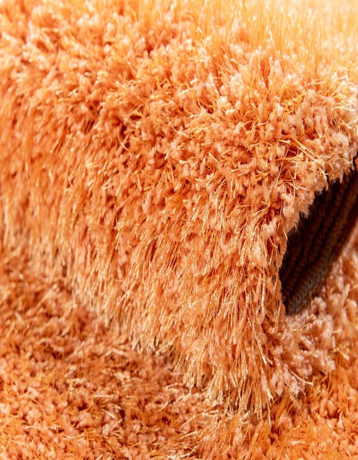 Detail image of 8' x 8' Luxe Solid Shag Square Rug