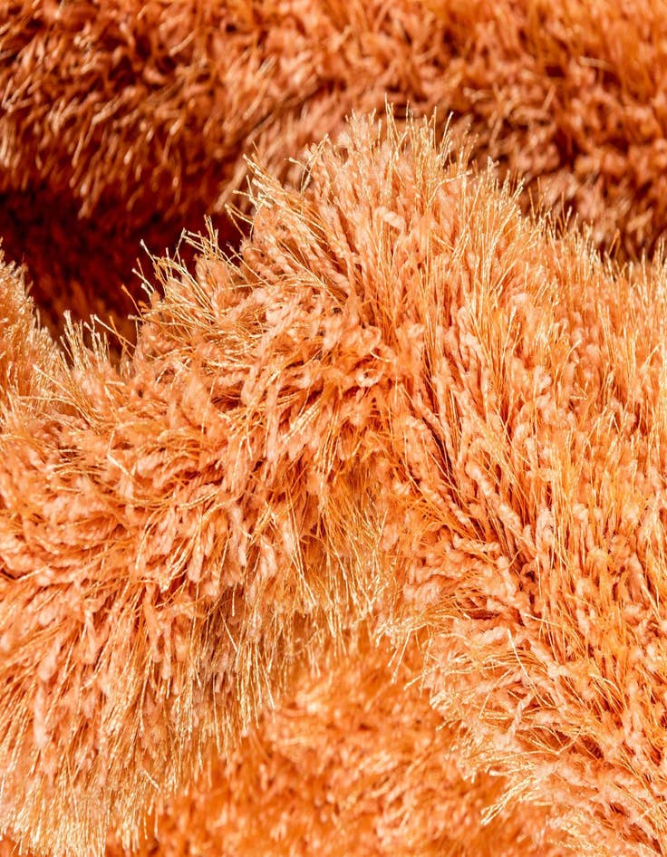 Detail image of 8' x 8' Luxe Solid Shag Square Rug