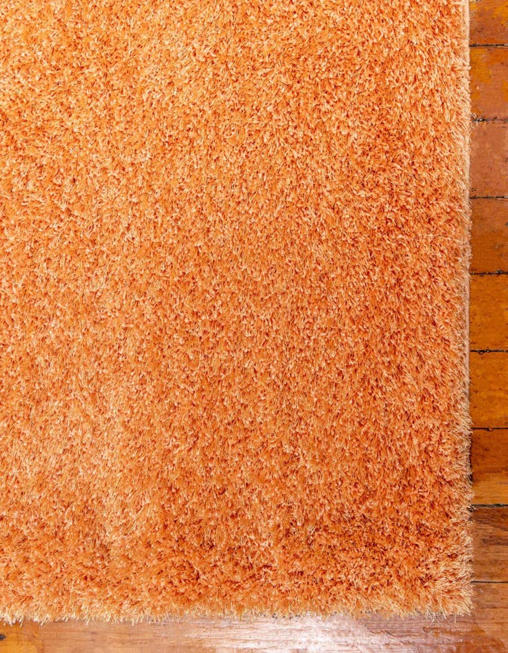 Detail image of 8' x 8' Luxury Solid Shag Square Rug