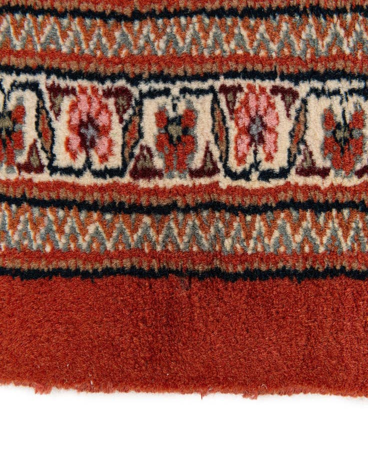 Detail image of 8' 1 x 8' 5 Hand Knotted Sarough Wool Square Rug