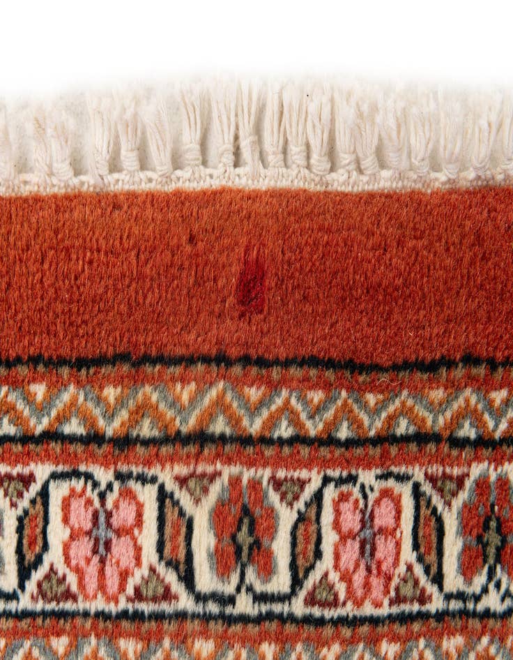 Detail image of 8' 1 x 8' 5 Hand Knotted Sarough Wool Square Rug