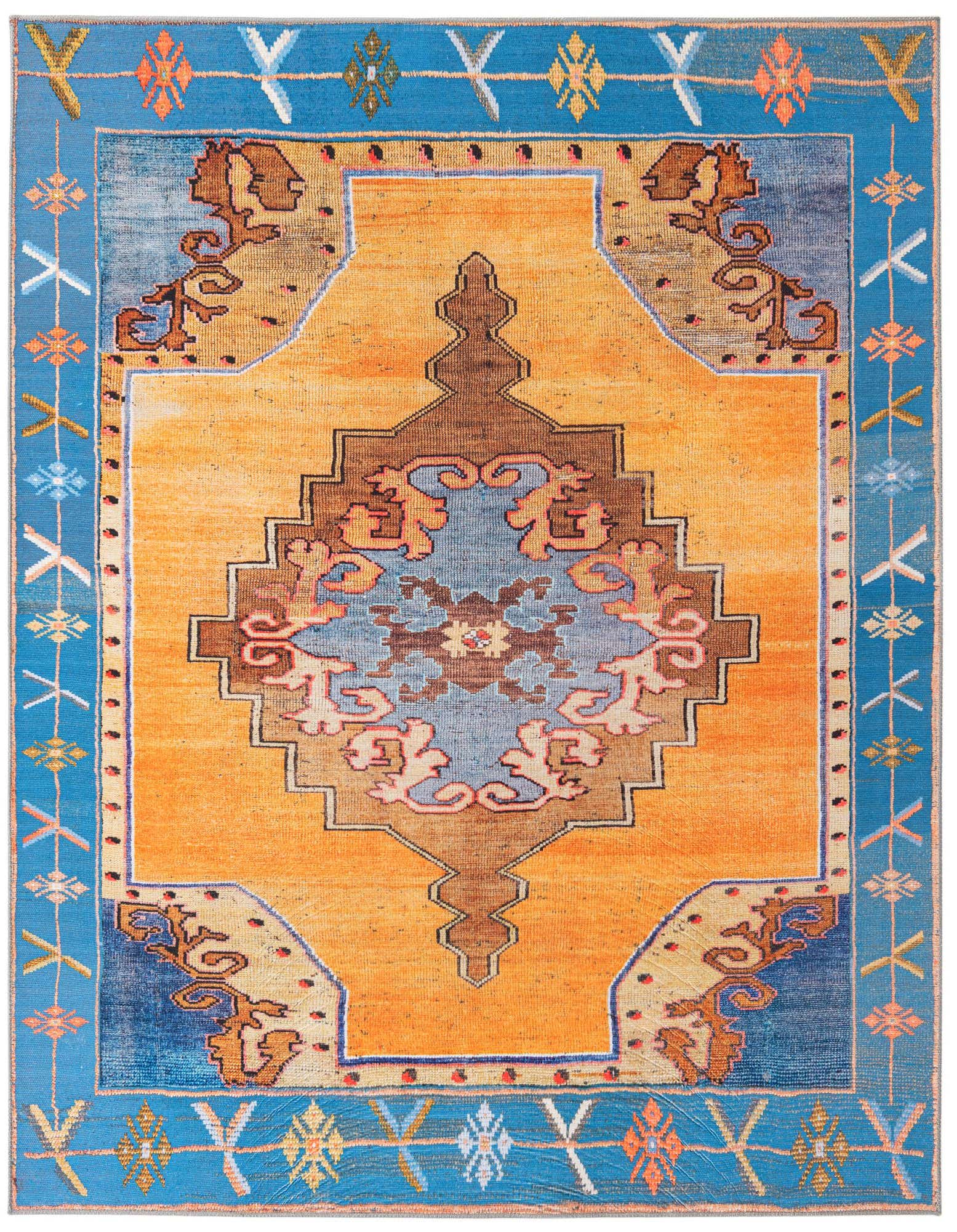 7' 6 x 7' 6 Washable Timeless Square Rug