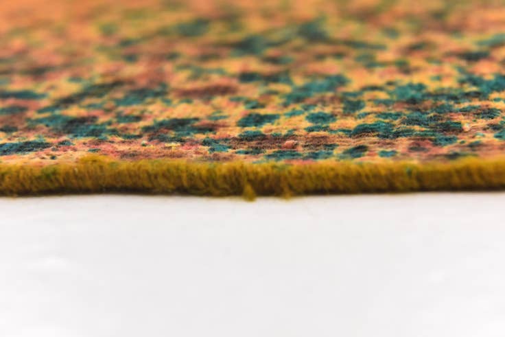 Detail image of 9' 8 x 10' 4 Hand Knotted Ultra Vintage Persian Wool Square Rug