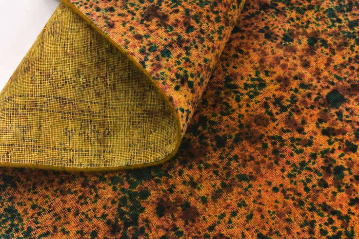 Detail image of 9' 8 x 10' 4 Hand Knotted Ultra Vintage Persian Wool Square Rug
