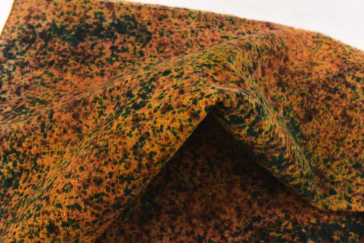 9' 8 x 10' 4 Hand Knotted Ultra Vintage Persian Wool Square Rug