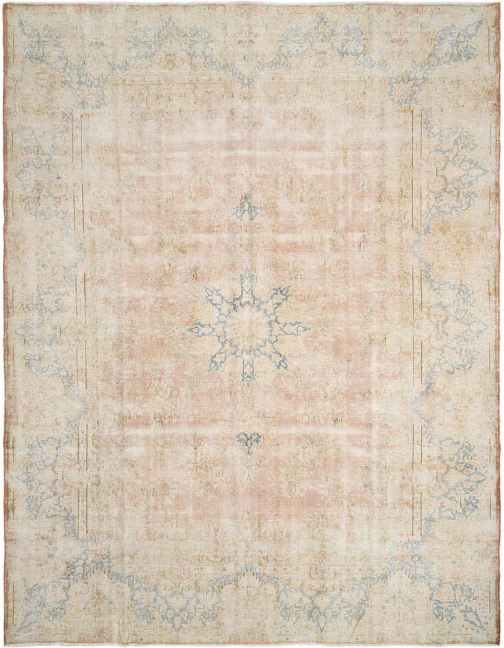 Detail image of 9' 9 x 11' 3 Vintage Royal Wool Square Rug