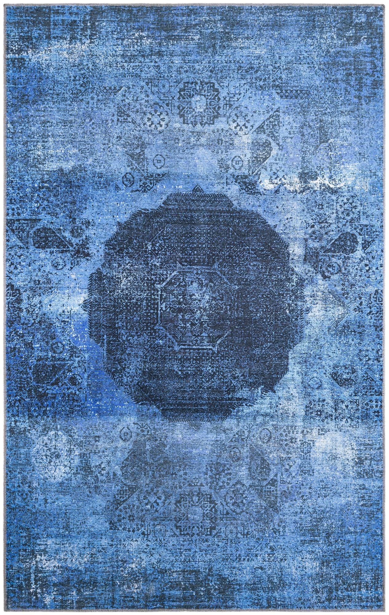 Rug Overdyed Blue Swatch link
