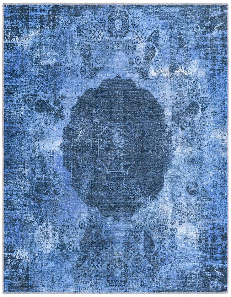 Detail image of 5' x 5' Washable Yara Square Rug