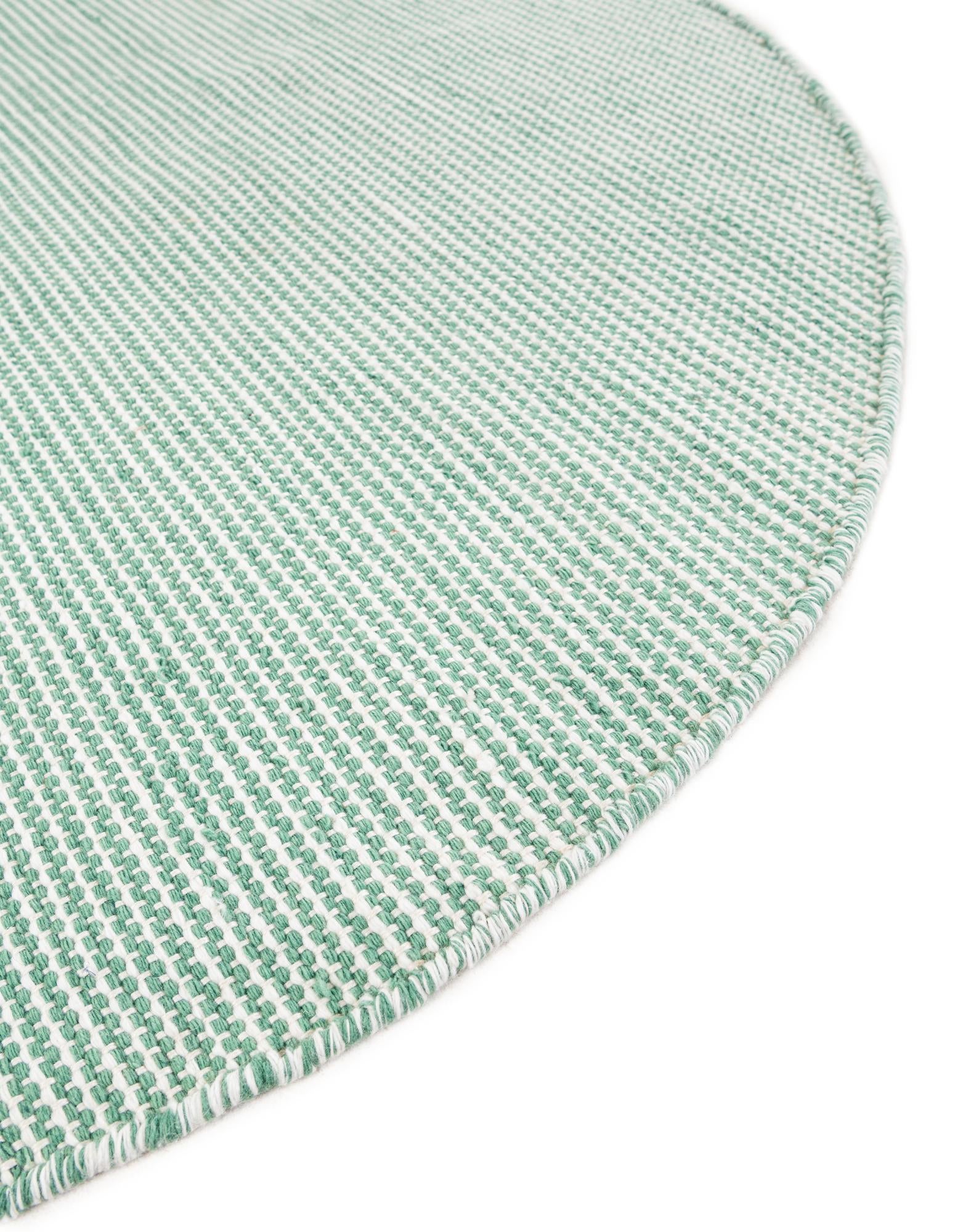 3' 3 x 3' 3 Easy-Clean Jill Zarin Palm Springs Indoor / Outdoor Round Rug