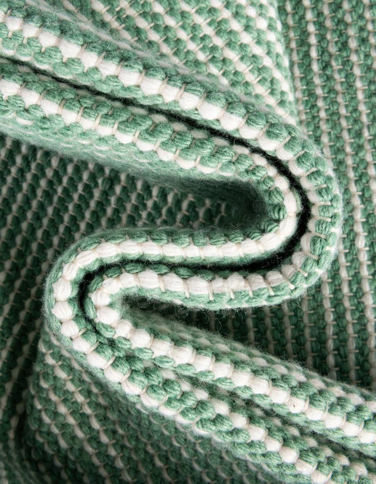 Detail image of 3' 3 x 3' 3  Washable Jill Zarin Palm Springs Indoor / Outdoor Round Rug