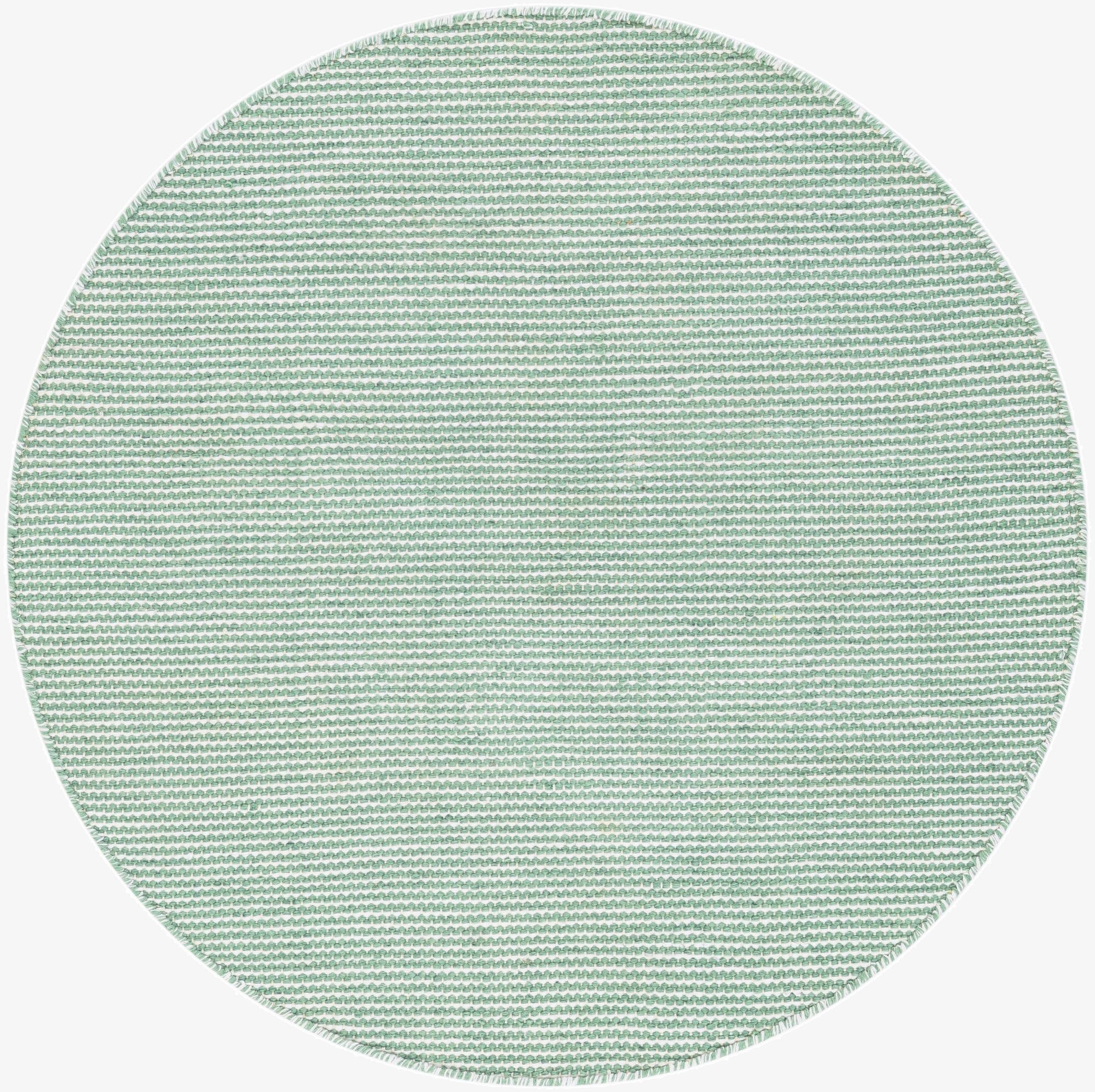 3' 3 x 3' 3  Washable Jill Zarin Palm Springs Indoor / Outdoor Round Rug