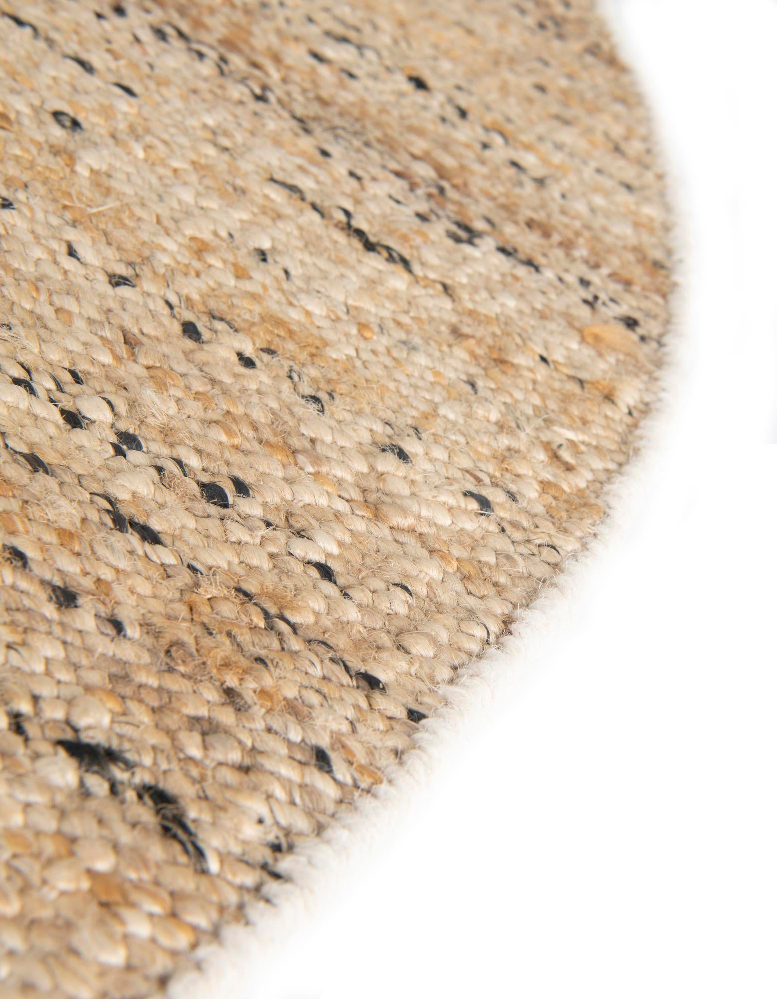 7' 10 x 7' 10 Hand Woven Palm Beach Jute Round Rug
