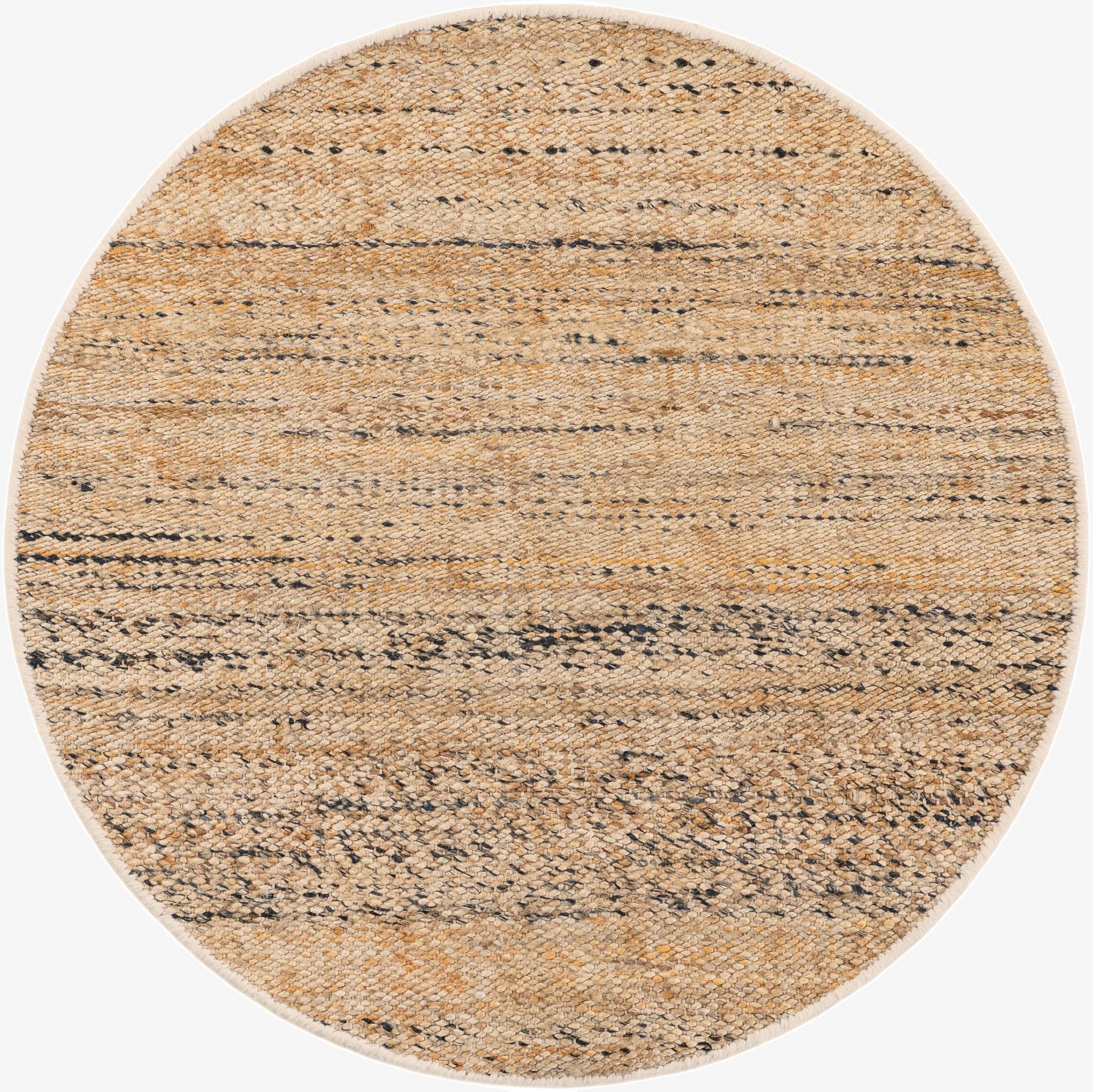 3' 1 x 3' 1  Hand Woven Palm Beach Jute Round Rug