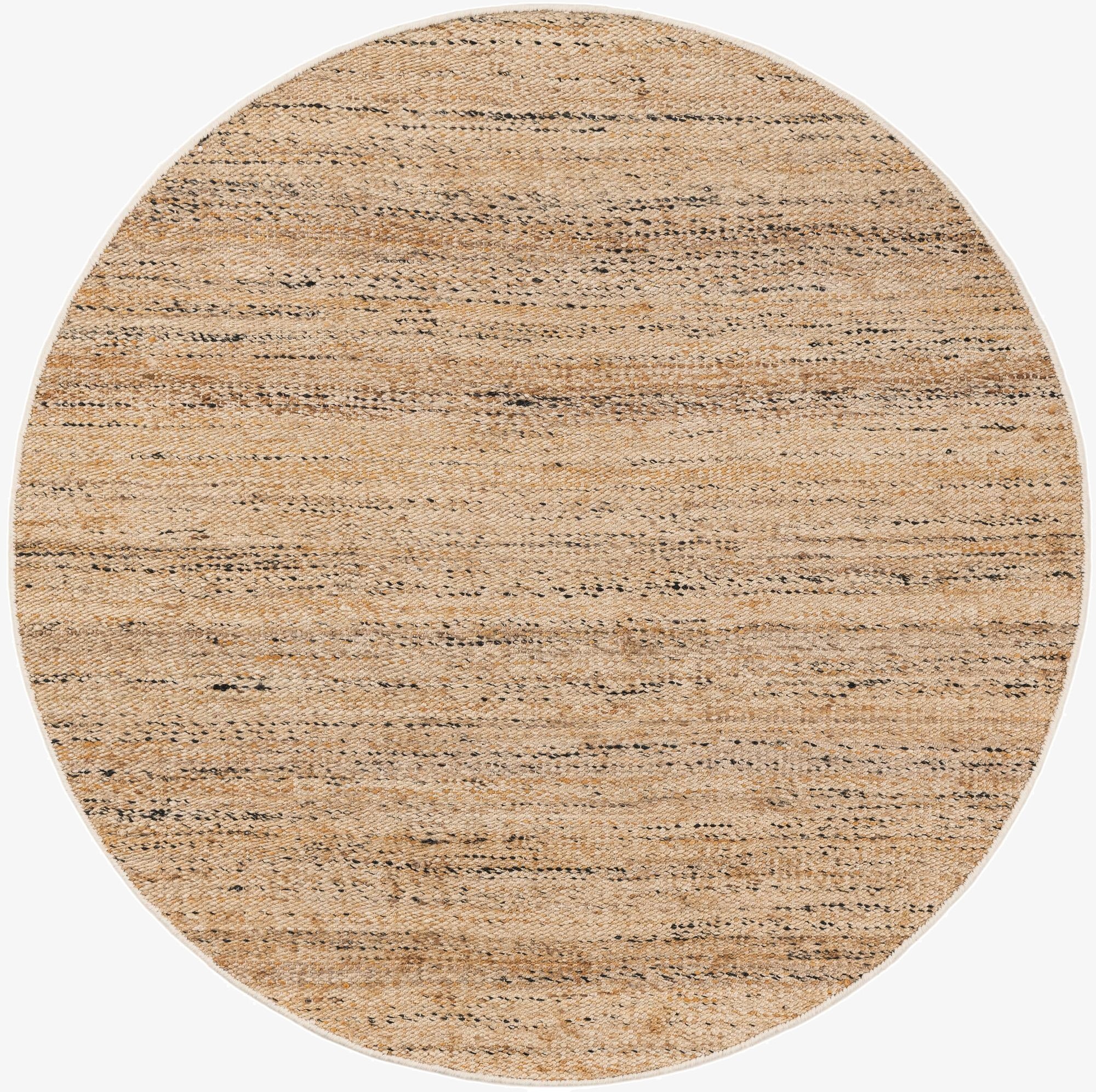 Primary image 5' 3 x 5' 3  Hand Woven Palm Beach Jute Round Rug