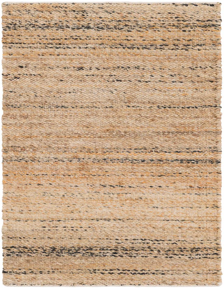 Detail image of 2' x 4' 1 Hand Woven Palm Beach Jute Runner Rug