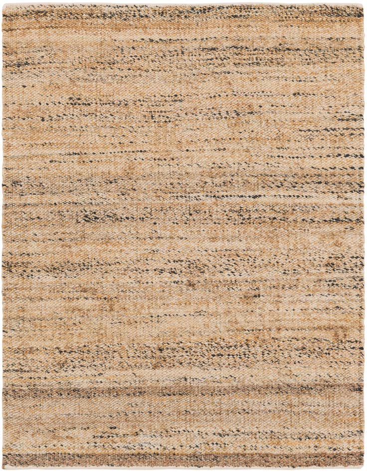 Detail image of 4' 1 x 4' 1 Hand Woven Palm Beach Jute Square Rug