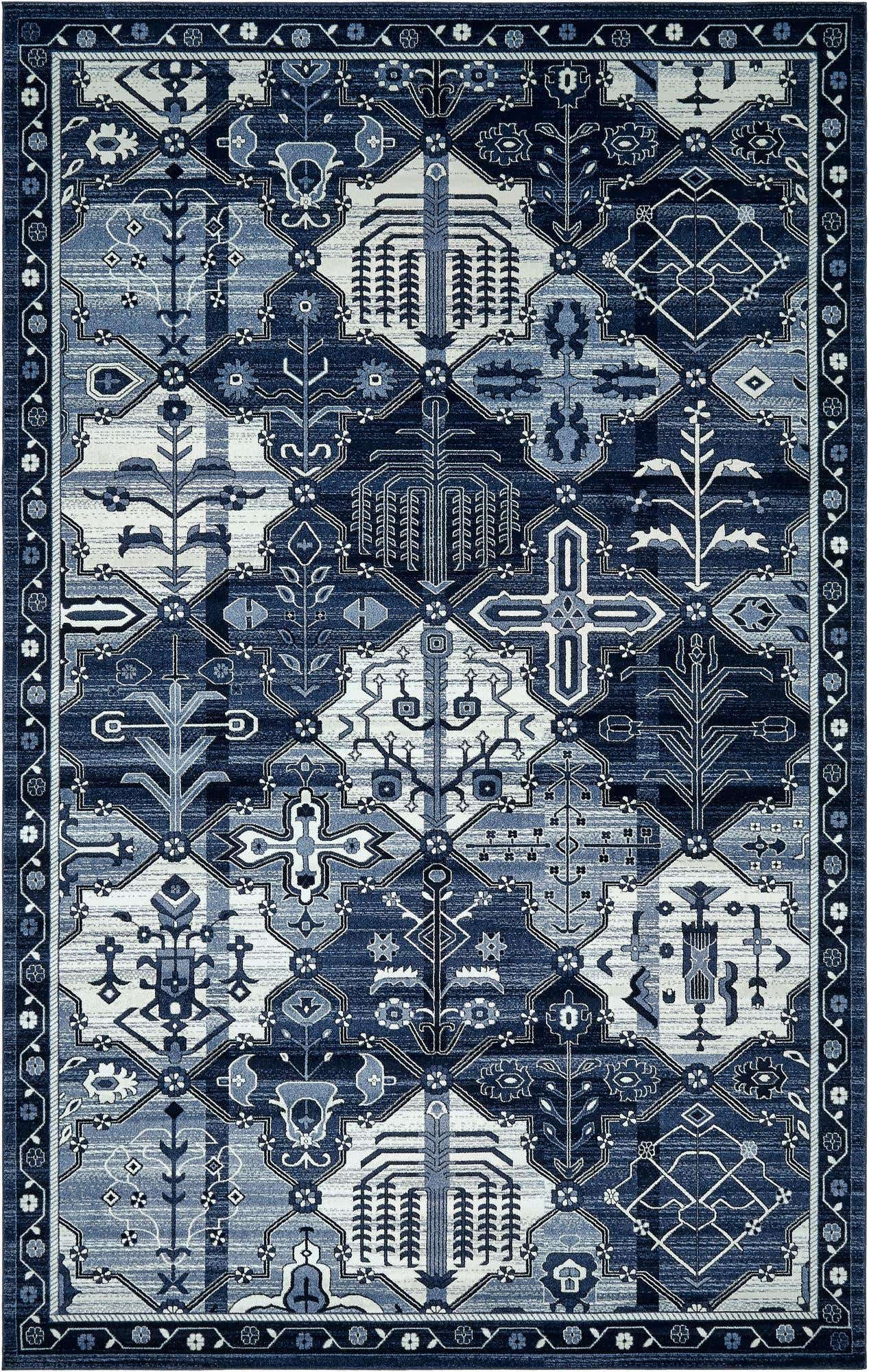 10' 8 x 16' 5 Parsons · Border rug
