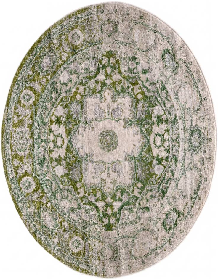Detail image of 5' x 5' Madeline Vintage Round Rug