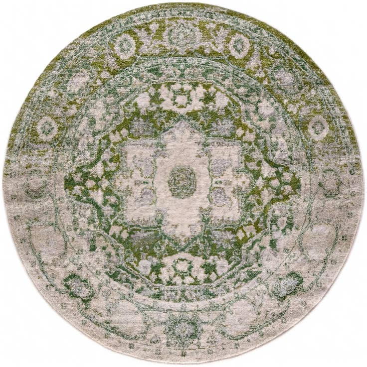 Detail image of 5' x 5' Madeline Vintage Round Rug