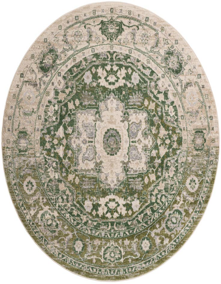 Detail image of 8' x 8' Madeline Vintage Round Rug
