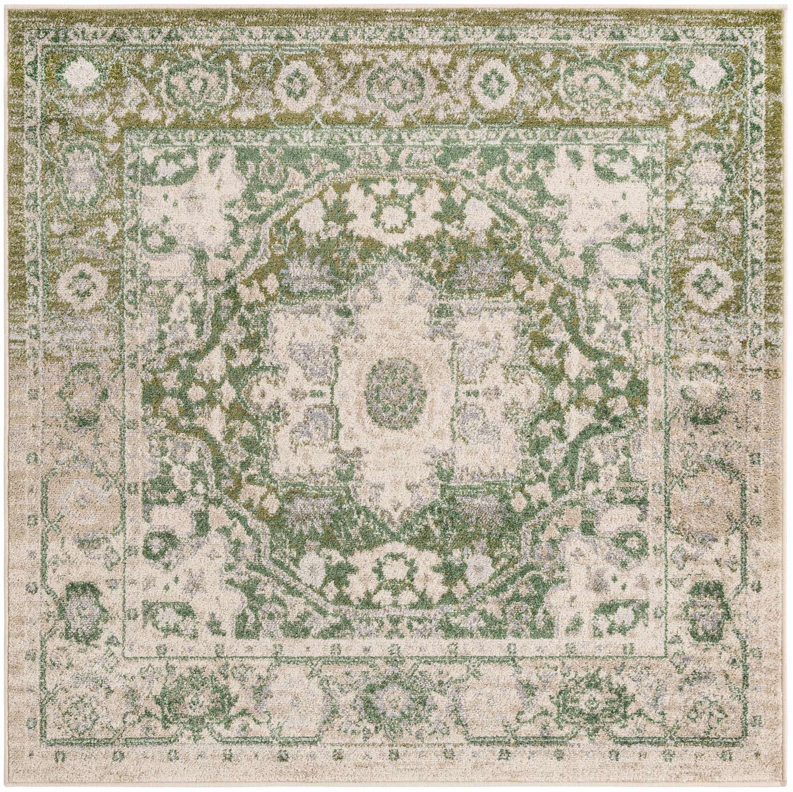 5' x 5' Madeline Vintage Square Rug