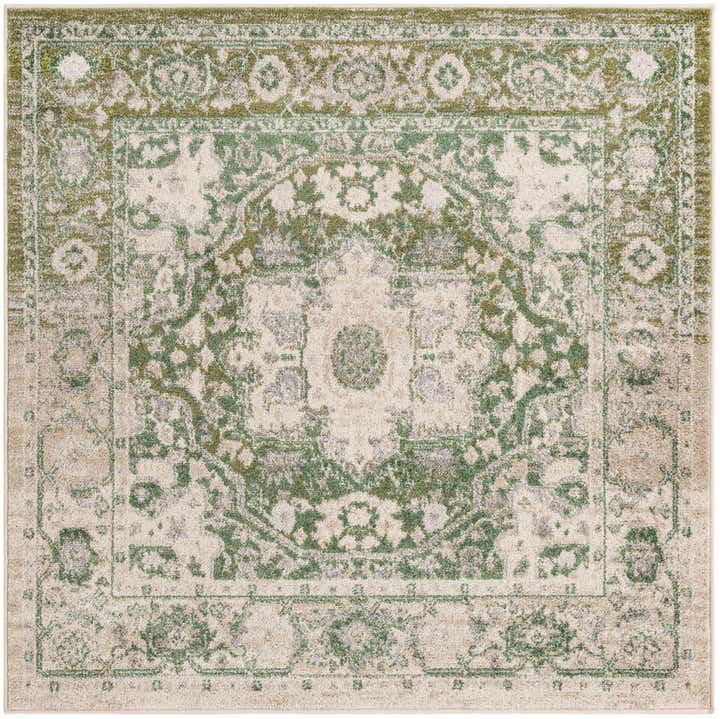 5' x 5' Madeline Vintage Square Rug