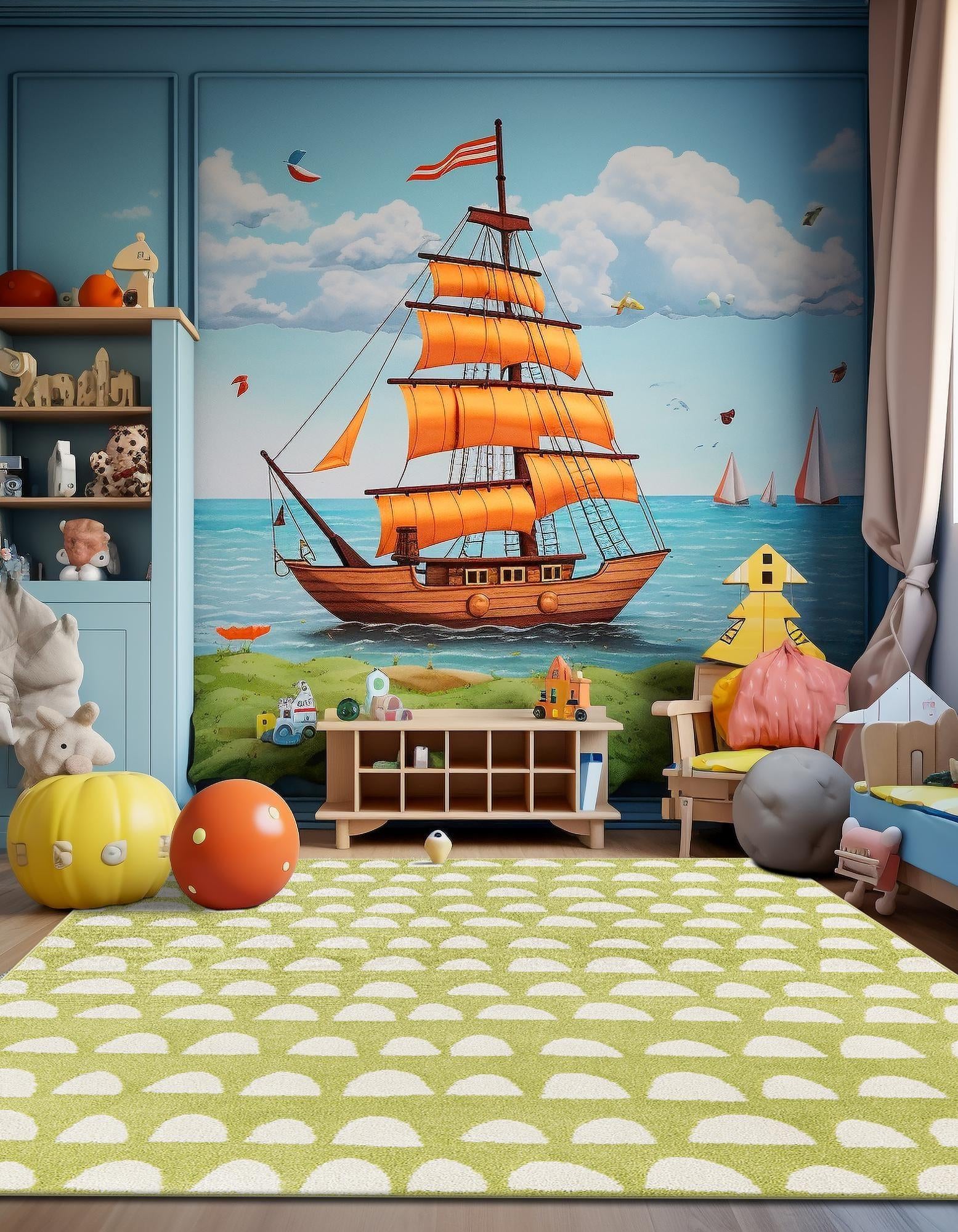 4' x 6' Whimsy Kids Rug
