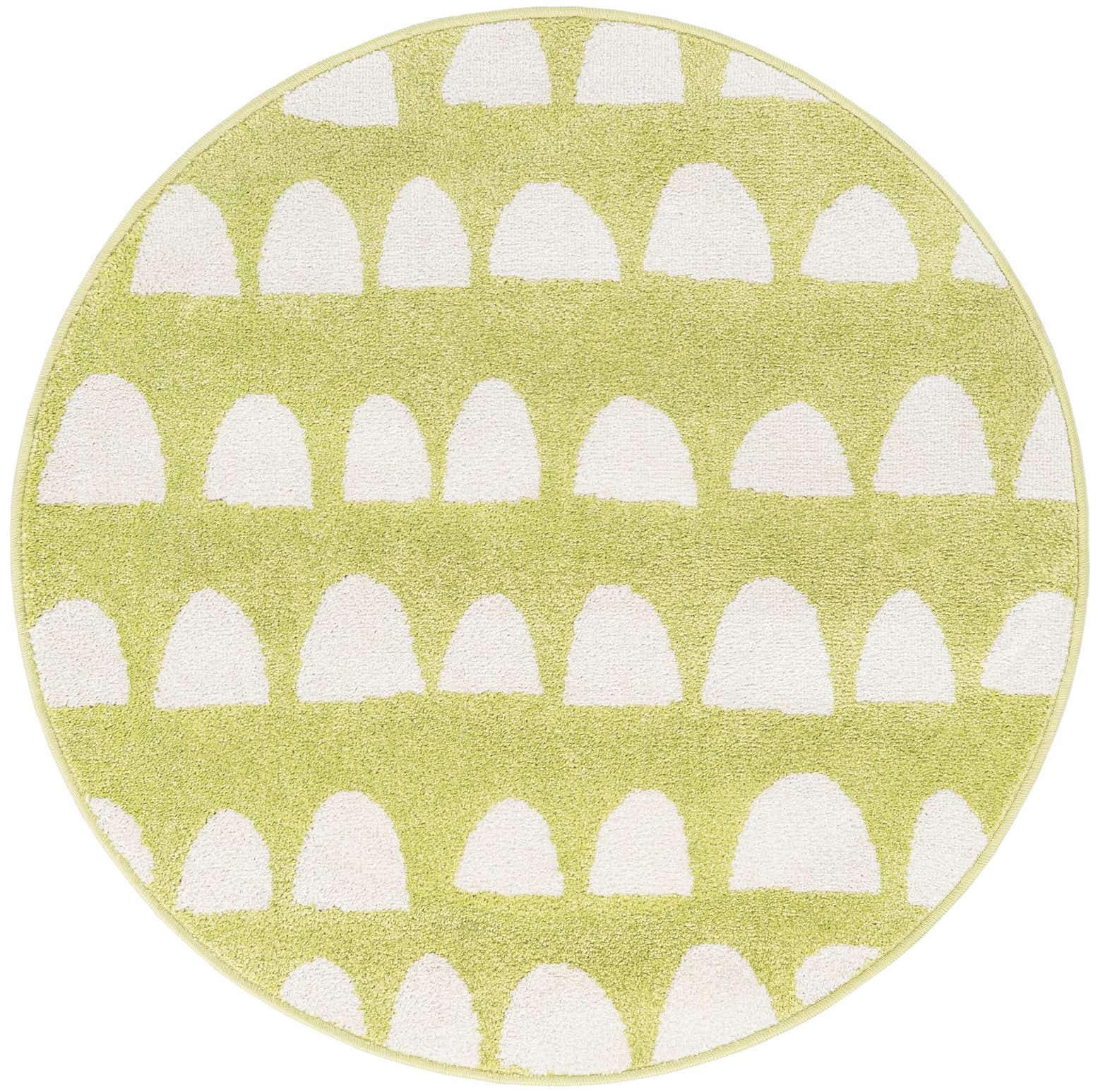 3' 3 x 3' 3 Whimsy Kids Round Rug