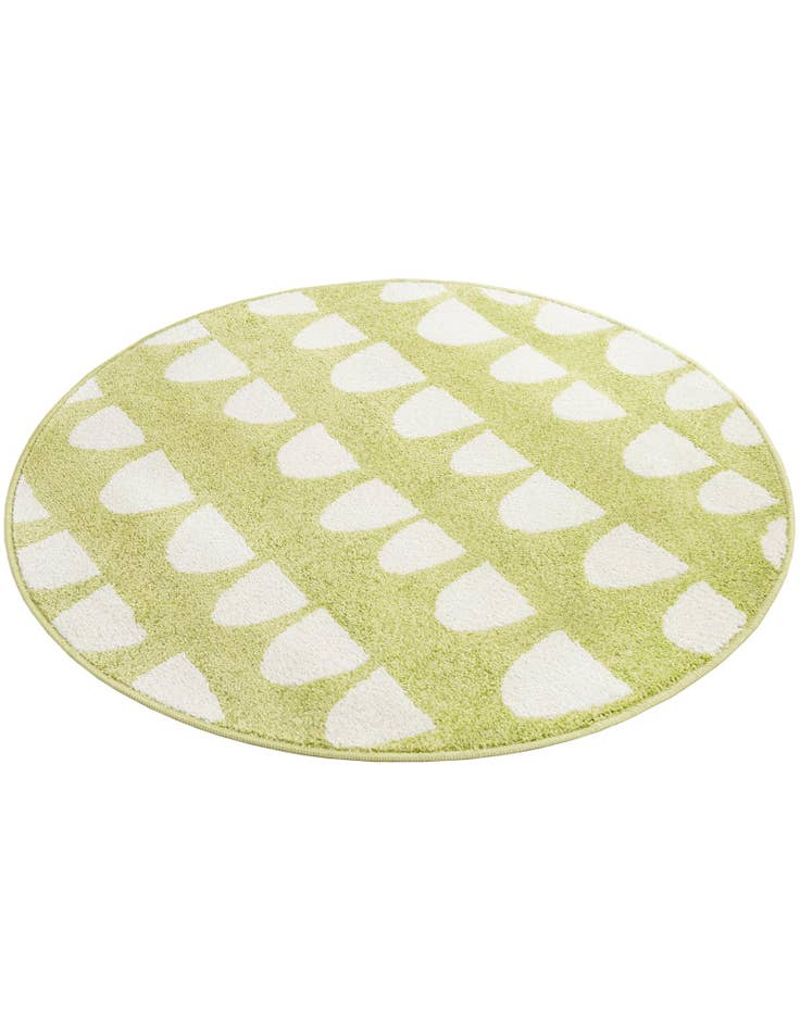 Detail image of 3' 3 x 3' 3 Whimsy Kids Round Rug