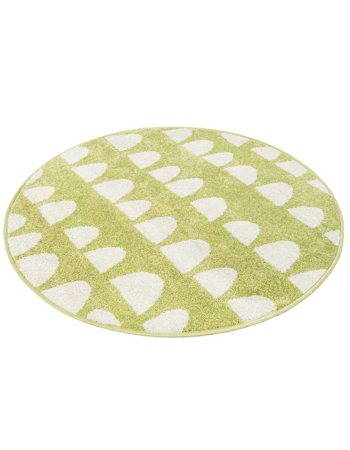 3' 3 x 3' 3 Whimsy Kids Round Rug